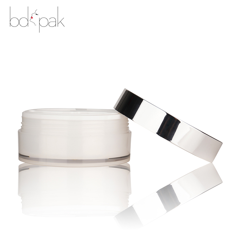 Accept OEM The Fine Quality 50g Empty Cream Jar With Sortable Inner Shell