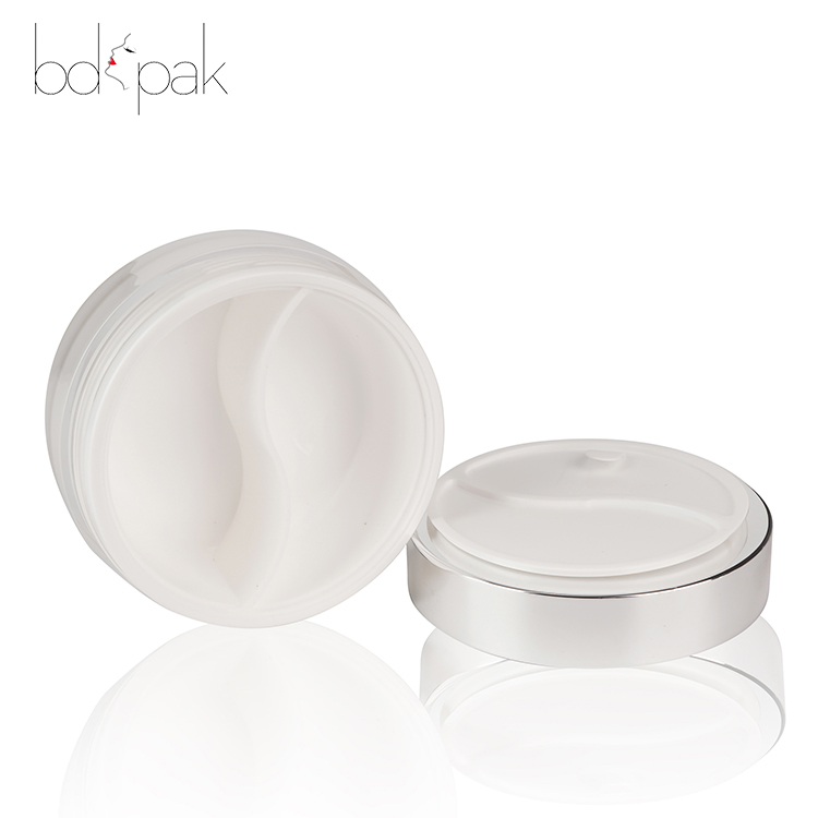 Accept OEM The Fine Quality 50g Empty Cream Jar With Sortable Inner Shell