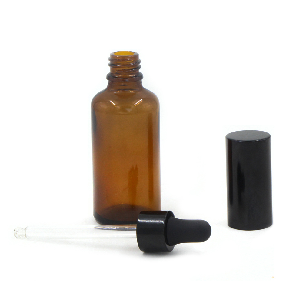Accepted customization hot sale cosmetic glass packaging dropper bottle for essential oil and skin cream