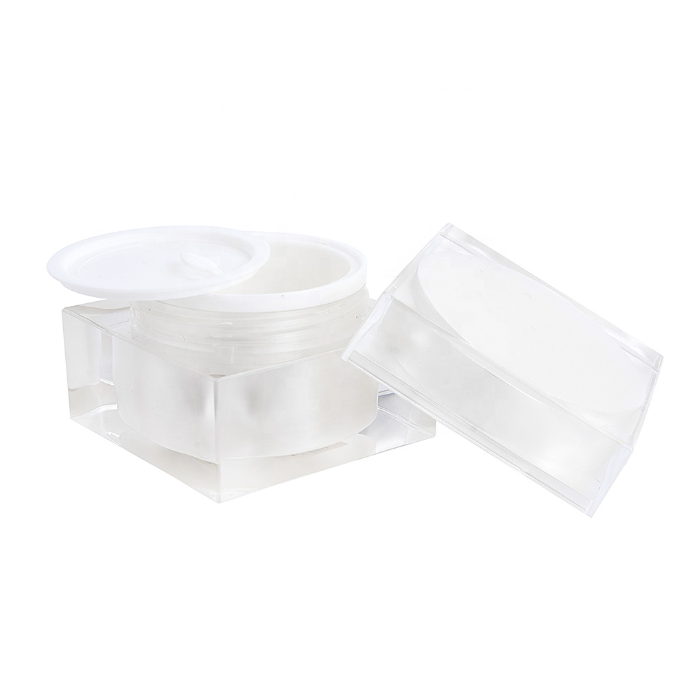 Acrylic Cosmetic Jar Luxury Cosmetic Packaging Skin Care Face Cream Container 15g 30g 50g 80g Acrylic Cosmetic Jar