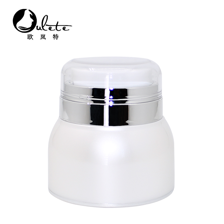 Acrylic Cosmetic Packaging Vacuum Pump Airless Pump Bottle Press Cream Jar 100ml
