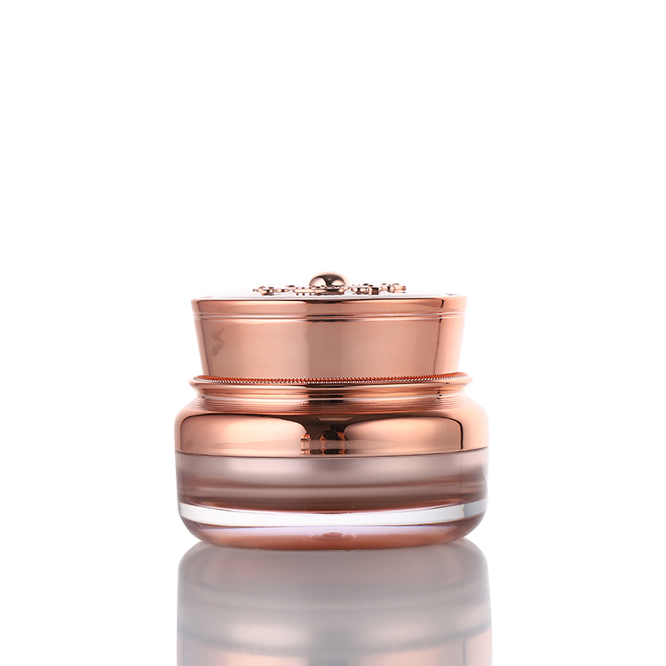 Acrylic Cream 30ml Cosmetic Clear Mini Plastic Jar