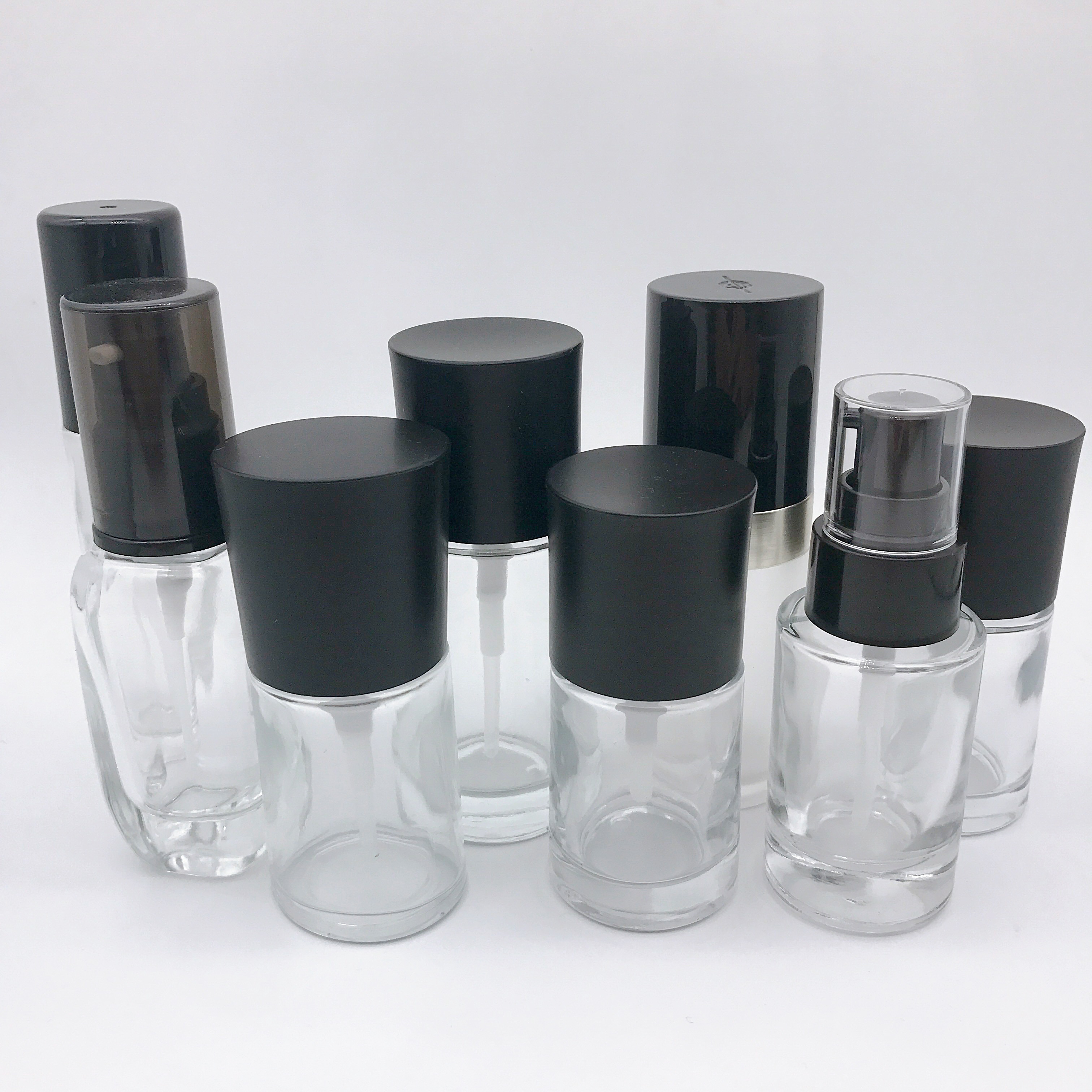 Acrylic General Glass Bottle Essence Bottle 30ml Foundation Liquid Bottle