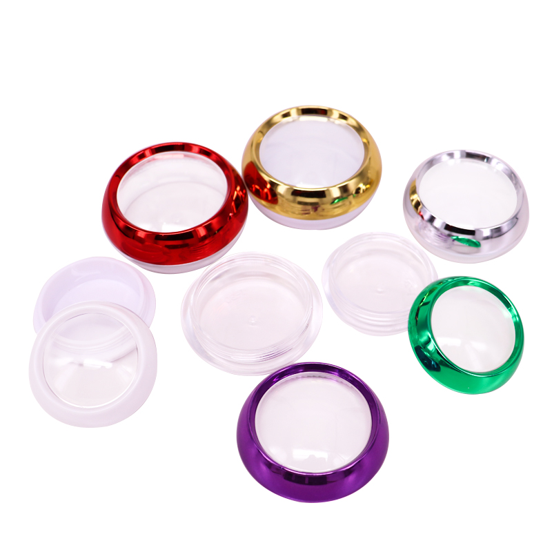 Acrylic Pantry Organizers Jars With Clear Lids Plastic Container For Capsules Herbal Medicine Container Pill Storage Container