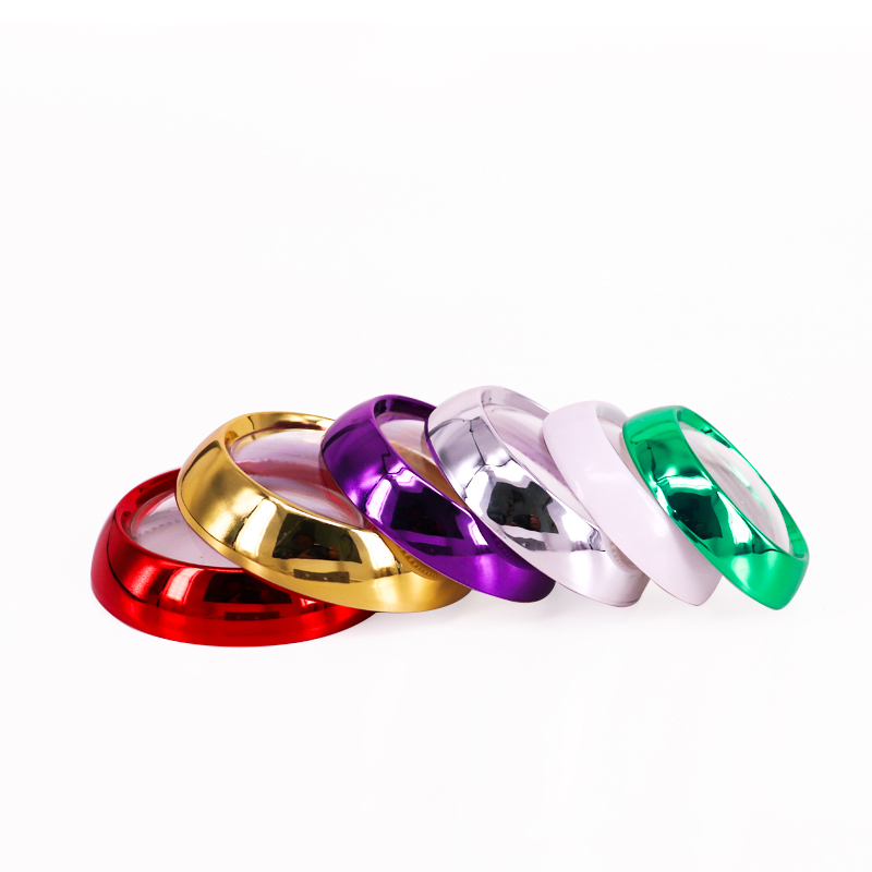 Acrylic UV Jar For Nail Gel Custom Colored Shaped Capsule Pills Container Plastic Acrylic Medicine Container For Pills