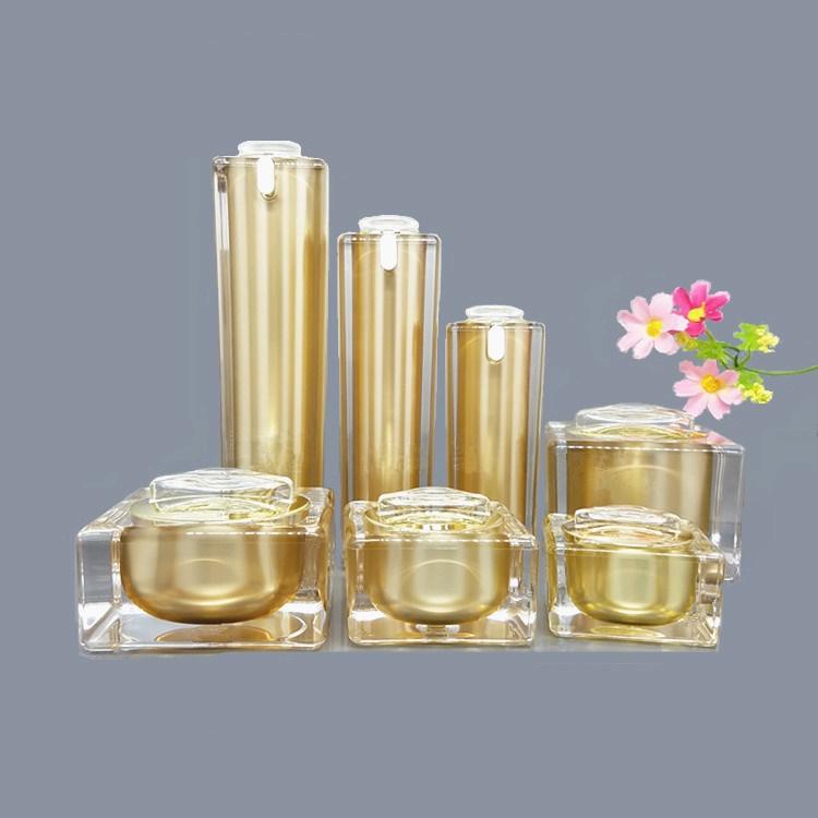 Acrylic cream bottle cream box skin care product packaging packaging material cosmetic empty bottle trial loading lotion