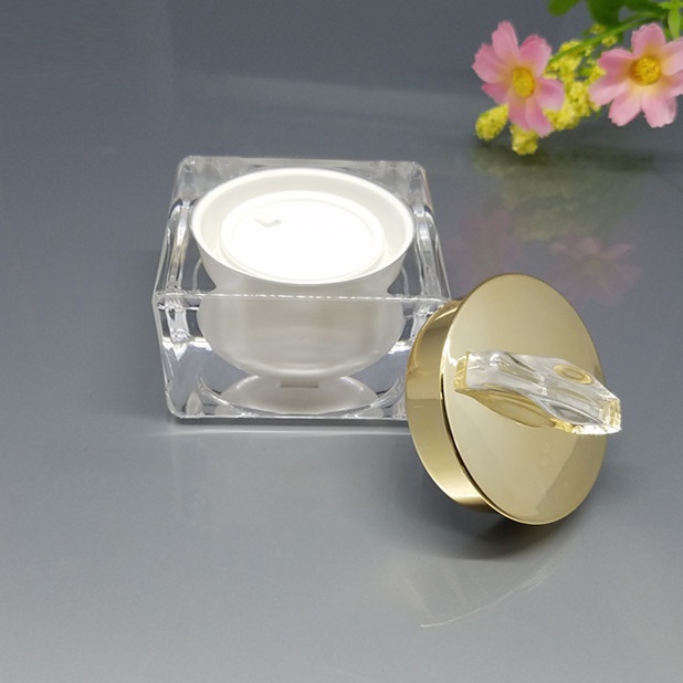 Acrylic cream bottle cream box skin care product packaging packaging material cosmetic empty bottle trial loading lotion