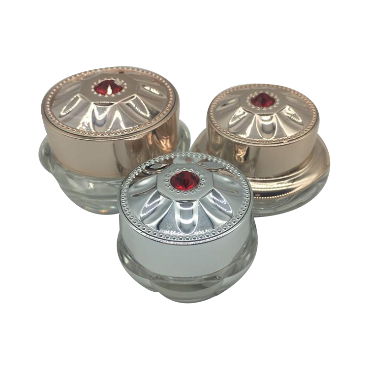 Acrylic cream makeup cosmetic empty bottle cream container acrylic cosmetic jar