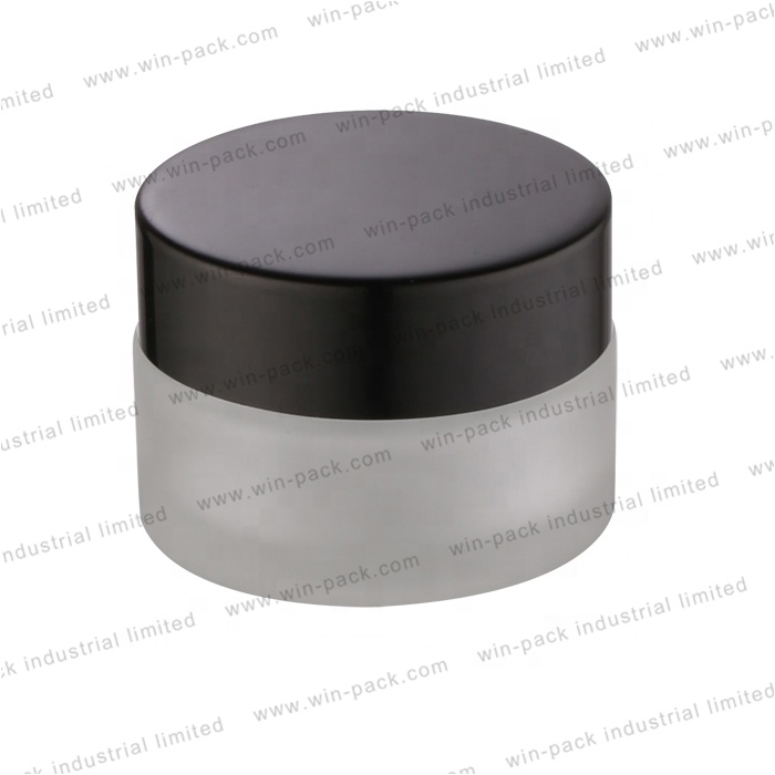 Acrylic custom printing jar in 15g 30g 50g with matt cap for high quality low price