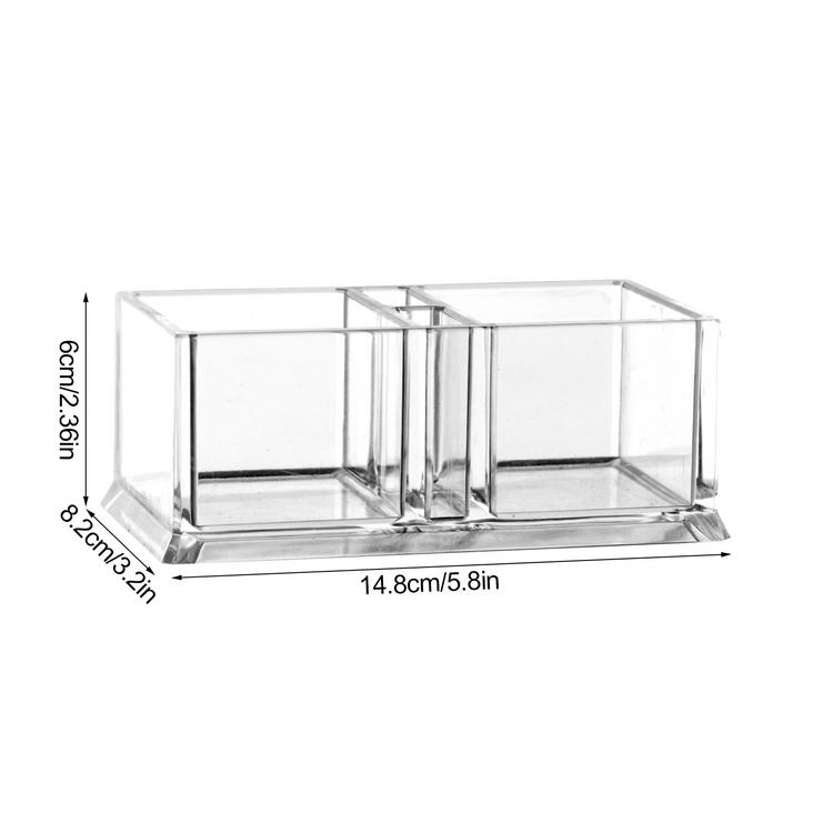 Acrylic tea bag storage box hotel household kitchen coffee sugar bag transparent food storage box household goods