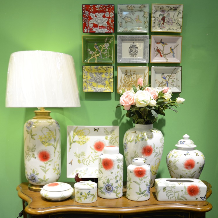 Advanced fine home decorations small ceramic jars