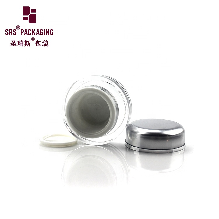 Advantage plastic cosmetic jar suppliers 15ml 30ml 50ml skin care cream container acrylic packaging