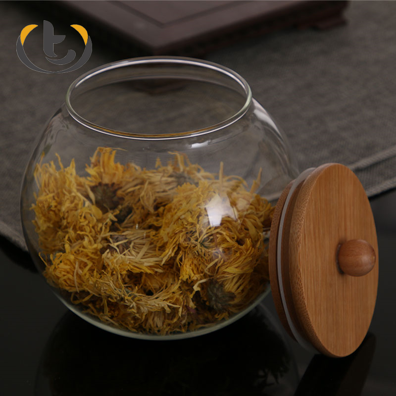 Affordable price cylinder glass jar with cork with lid 6oz glass jar food storage