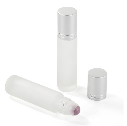 Agate beads Clear Roll On Sealing Type 10ml 15ml 20ml Personal Care Industrial Use sassafras roll on glass bottle