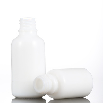 AiXin Cosmetics Customized 100ml 4OZ Porcelain White Glass Dropper Bottle 15ml Empty Essential Oil Glass Bottle With Dropper