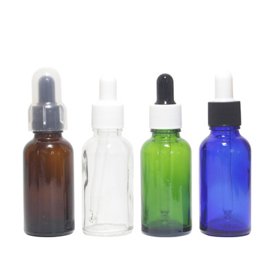 AiXin OEM Wholesale Cosmetic Packaging 1OZ 30ml Facial Serum Dropper Bottles Essential Oil Glass Dropper Bottle