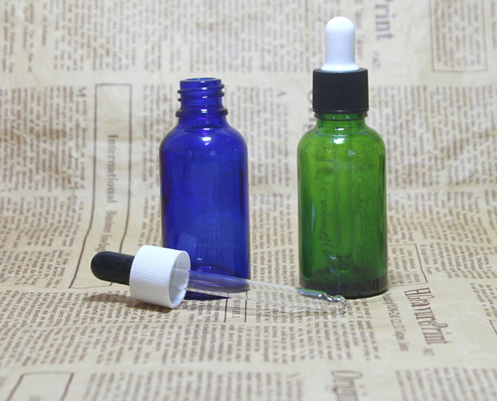 AiXin OEM Wholesale Cosmetic Packaging 1OZ 30ml Facial Serum Dropper Bottles Essential Oil Glass Dropper Bottle