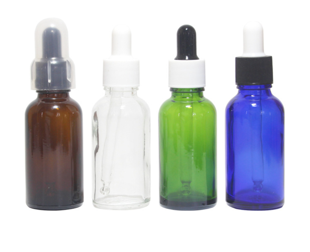 AiXin OEM Wholesale Cosmetic Packaging 1OZ 30ml Facial Serum Dropper Bottles Essential Oil Glass Dropper Bottle