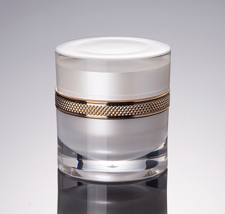 AiXin Wholesale Luxury Cosmetic Packaging  30ml 50ml 100ml 120ml Acrylic Pump Lotion Serum Bottle 30g 50g Acrylic Cream Jar