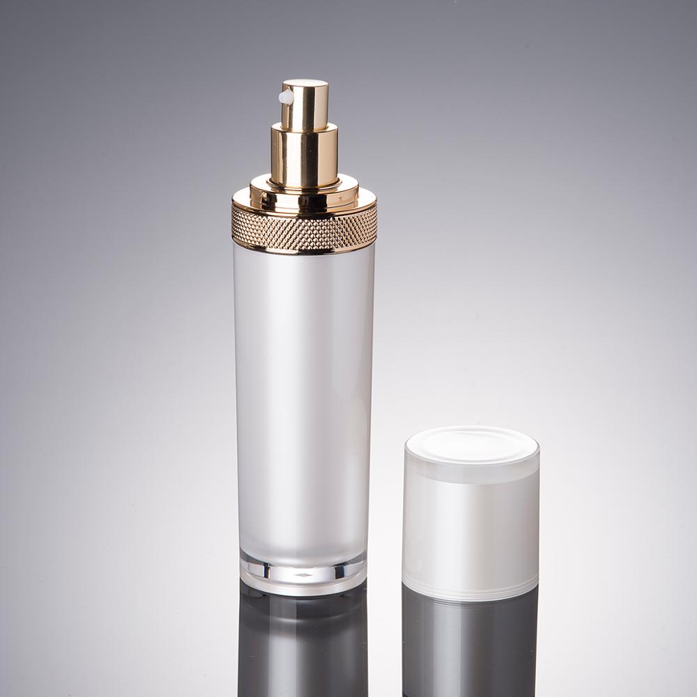 AiXin Wholesale Luxury Cosmetic Packaging 30ml 50ml 100ml 120ml Acrylic Pump Lotion Serum Bottle 30g 50g Acrylic Cream Jar