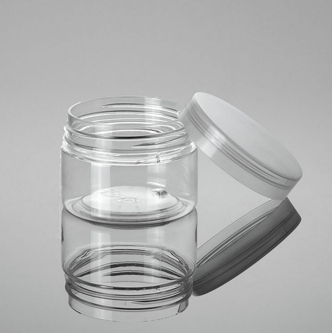 AiXin Wholesale Private Label 50g 100g 120g 150g 200g Clear Facial Cosmetic PET Cream Jars Face Plastic Cream Jar