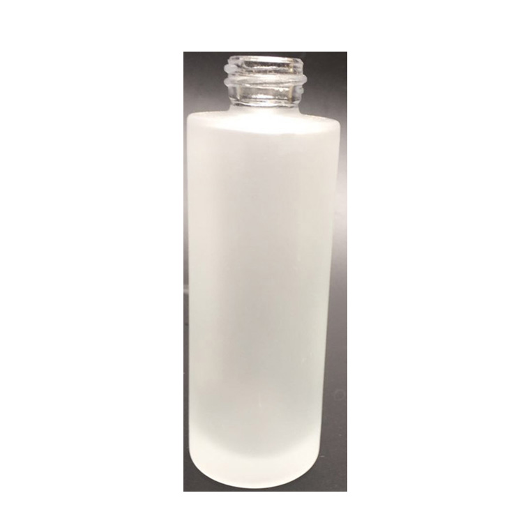 Airless Pump Bottle 30 Ml 40 Ml Refill Lotion Cream Frosted Glass Bottle Set For Cosmetic