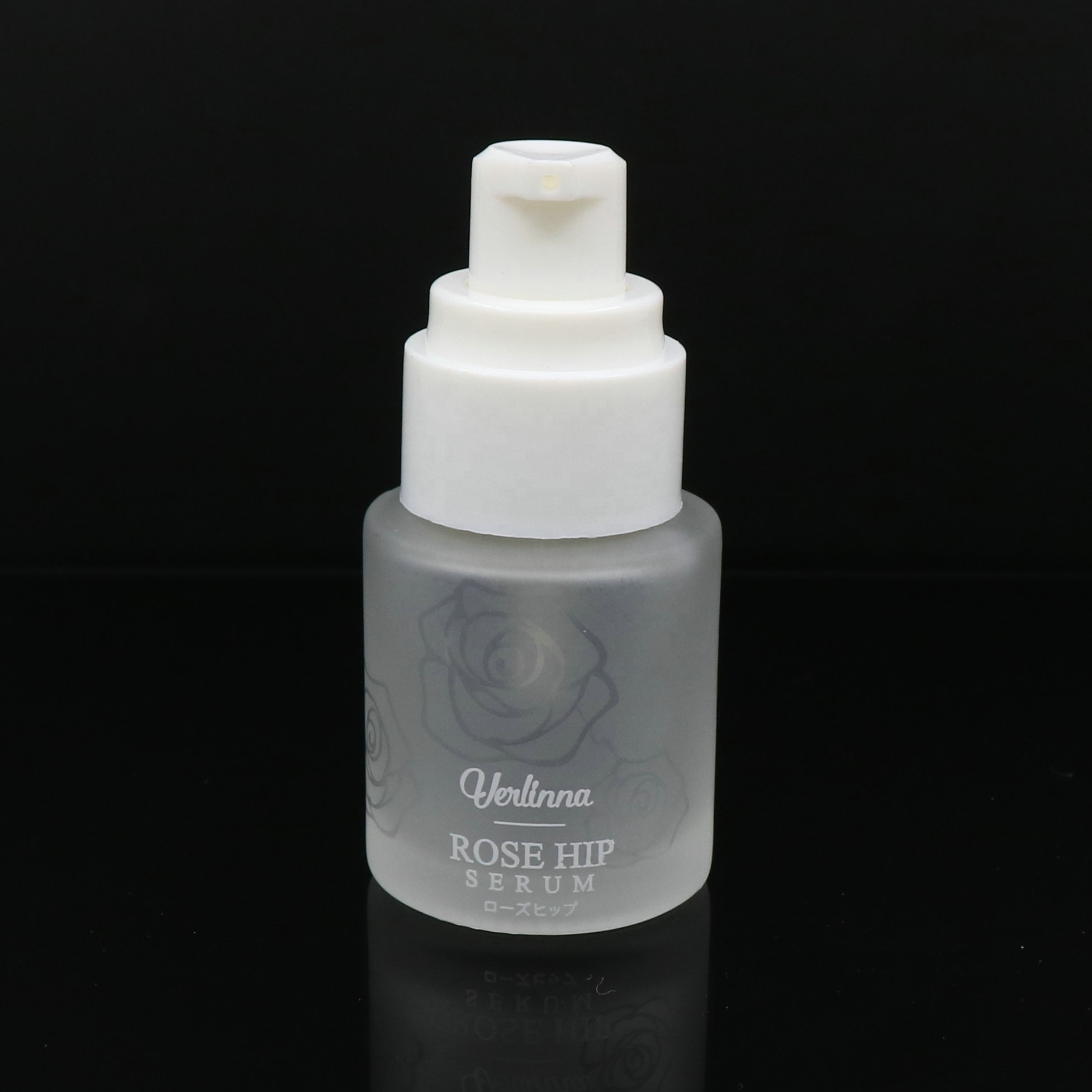Airless Refillable Frosted Empty cream Pump Lotion containers Serum Treatment Bottles 50ml for cosmetic packaging