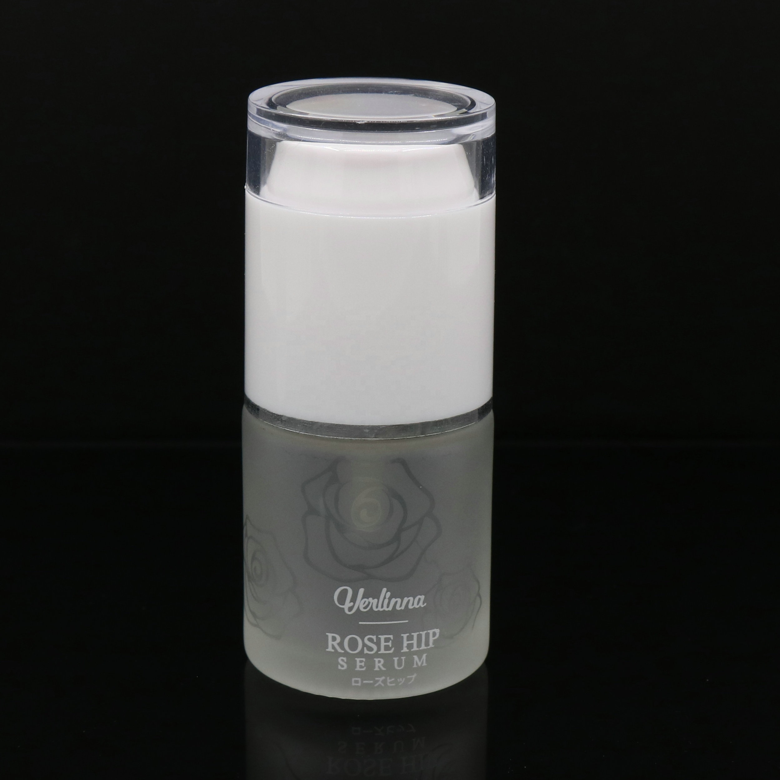 Airless Refillable Frosted Empty cream Pump Lotion containers Serum Treatment Bottles 50ml for cosmetic packaging