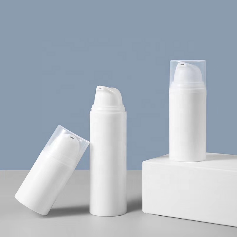 Airless  cream bottle cosmetic skincare custom packaging set bottles for sale