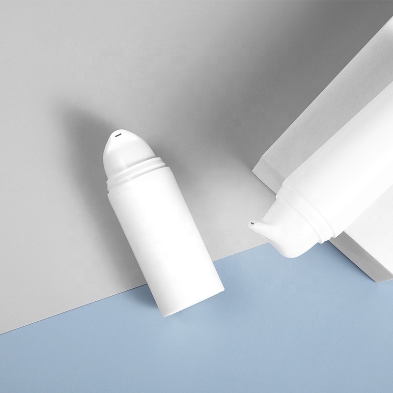 Airless cream bottle cosmetic skincare custom packaging set bottles for sale