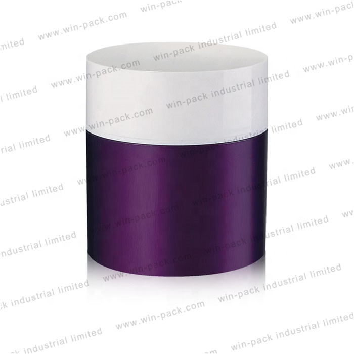 Airless plastic skin care cream packing jar with factory price 50g