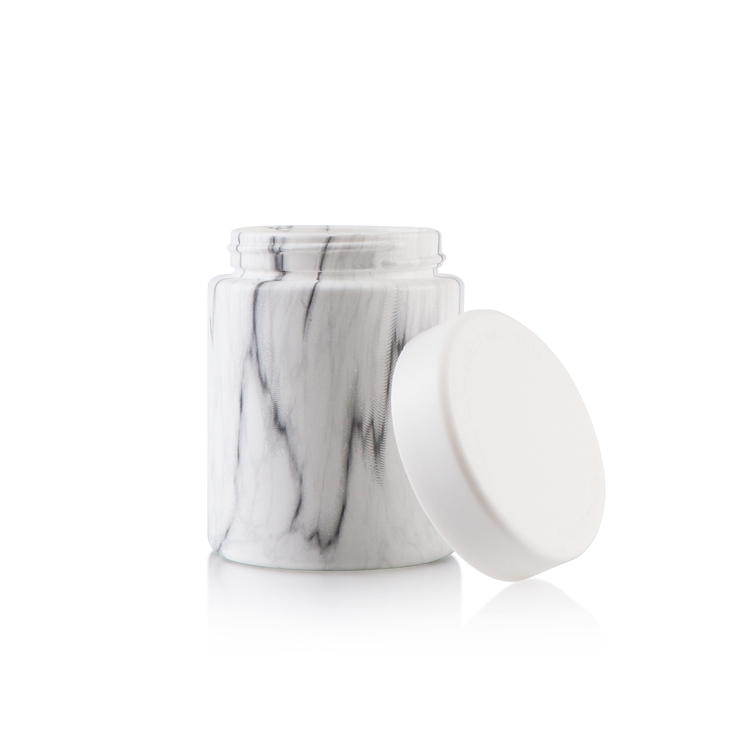 Airtight 1oz 2oz 3oz 4oz color transfer cbd flower smell proof glass jar weed storage container jar with crc cap