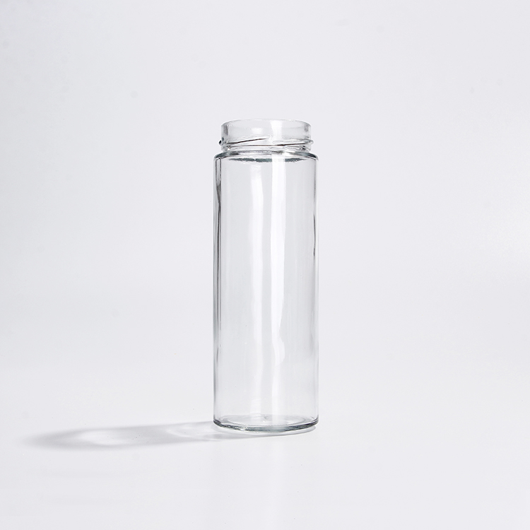 Airtight Canning Jar 10 Ounce Tall Glass Jars 280ml With Metal Lid For Cold Pressed Juice