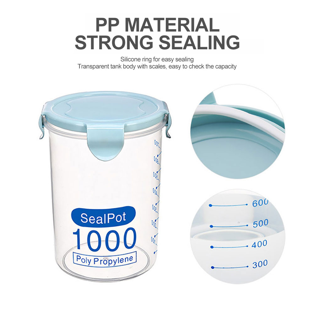 Airtight Food Storage Containers Kitchen Tools BPA Free Plastic Kitchen Storage Containers for Bulk Food