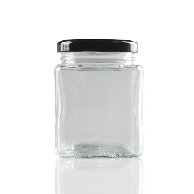 Airtight Glass Wide Mouth Straight Sided Canning Preserving Jars With Metal Lids For food storage and Candles
