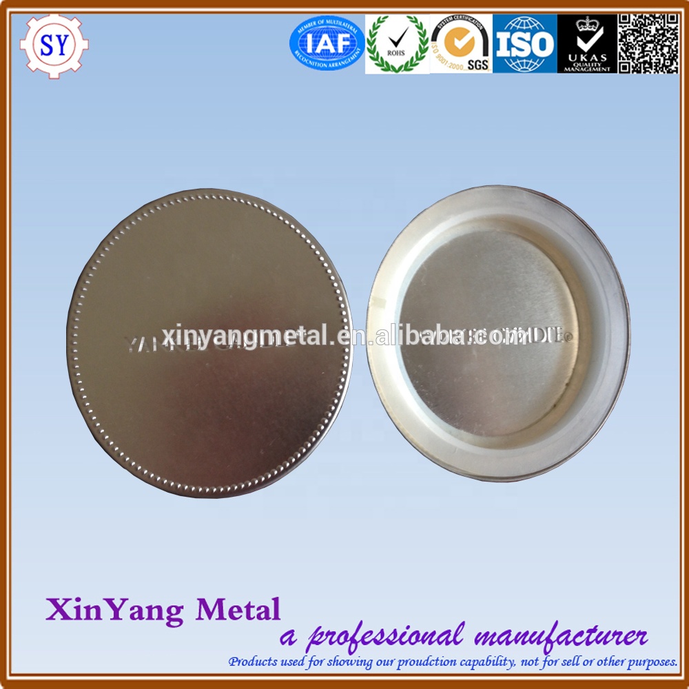 Airtight Rust-proof and Leak-proof Metal Stainless Steel Canning Jar Lids Glass Cover for Kerr Ball Mason Wide & Regular Mouth