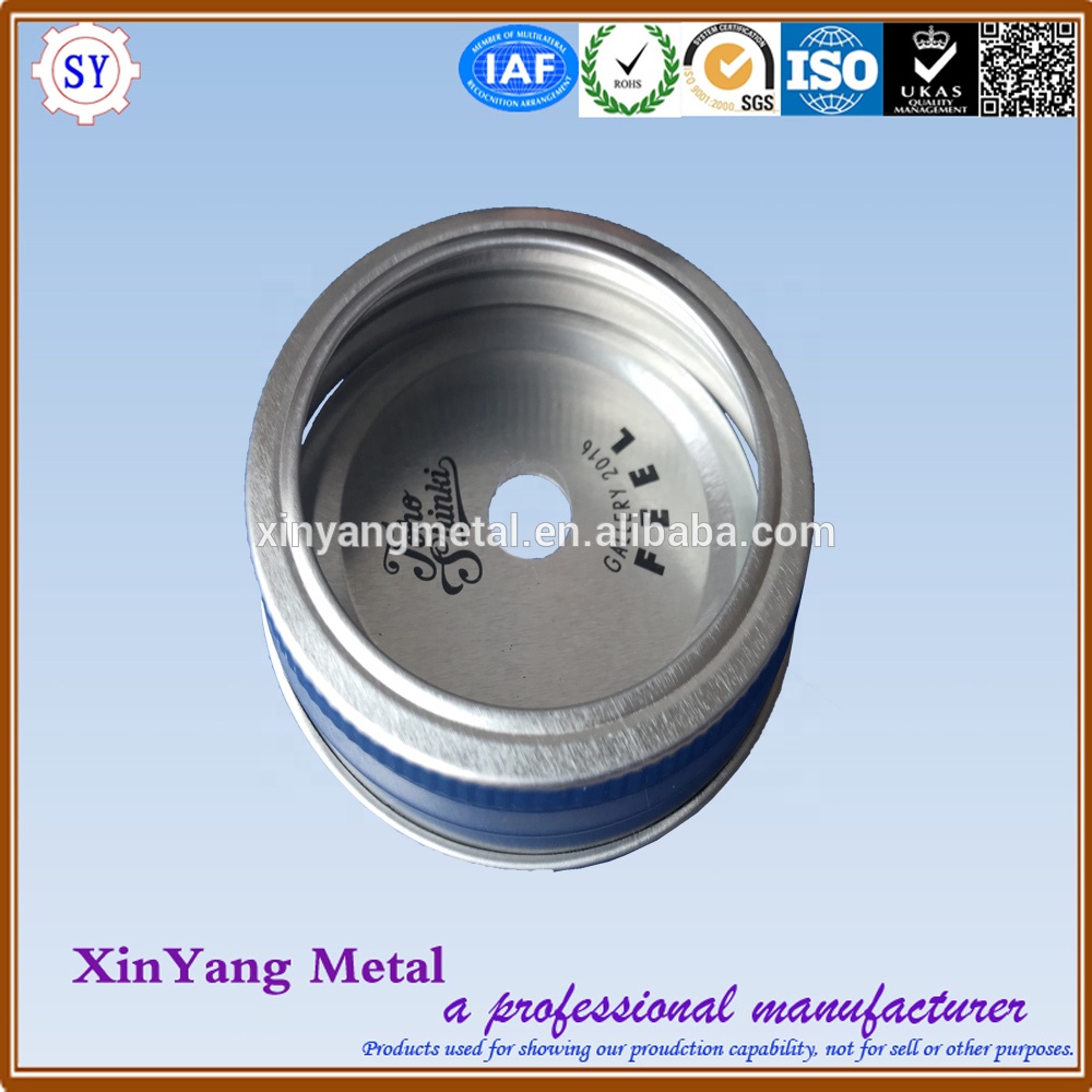 Airtight Rust-proof and Leak-proof Metal Stainless Steel Canning Jar Lids Glass Cover for Kerr Ball Mason Wide & Regular Mouth