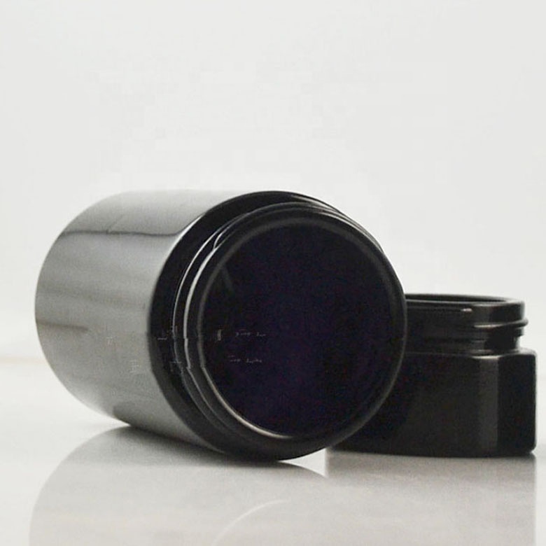 Airtight smell proof Dark Violet jar with hygrometer