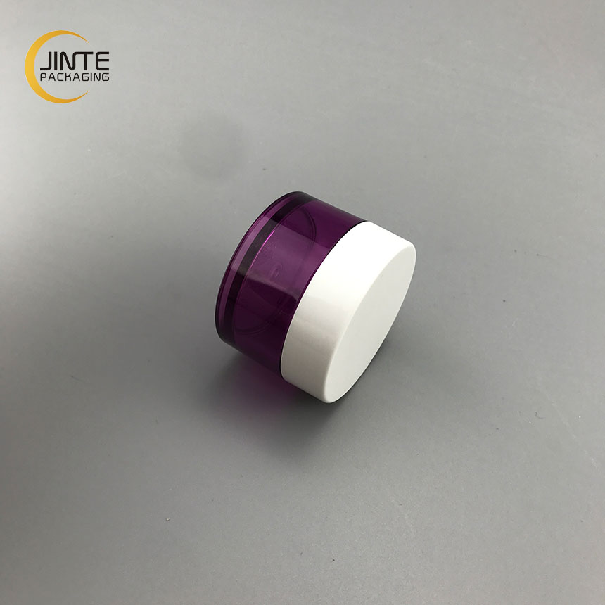 Alibaba China shuppliers cosmetic packaging 5g 10g 15g 30g 50g 100g 150g 200g 250g wide mouth PETG transparent Plastic Cream Jar