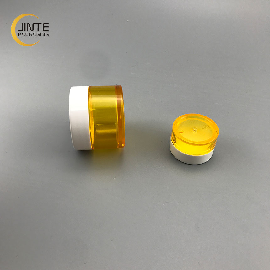 Alibaba China shuppliers cosmetic packaging 5g 10g 15g 30g 50g 100g 150g 200g 250g wide mouth PETG transparent Plastic Cream Jar