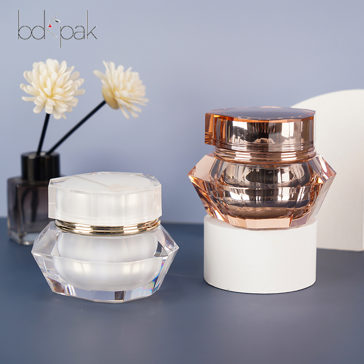 Allowed Printing Your Logos Or Brand The Fine Quality Hot Sale Luxury 60ml Empty Cream Jar