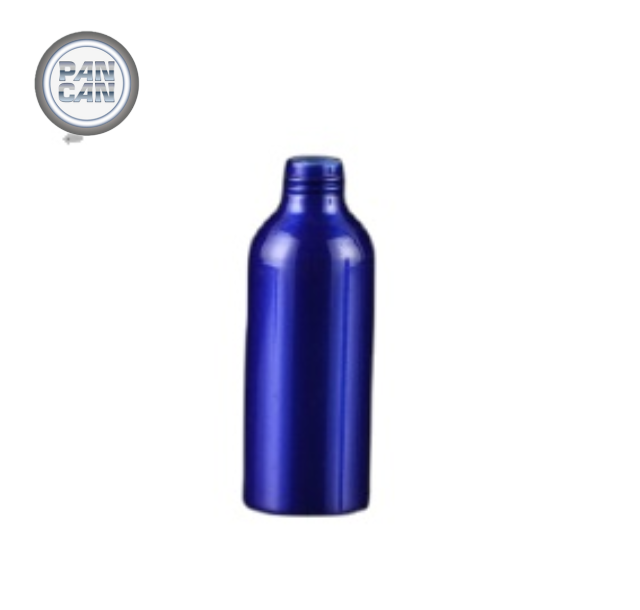 Aluminium Bottle Colour Spray Bottle 300ml 400ml 500ml Aluminum Shampoo Personal Care Cap with Brush Offset Printing