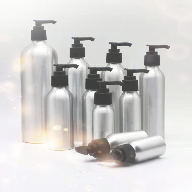 Aluminium Bottle With Pump Dispenser Cosmetic Aluminium Fine Mist Spray Bottle Separate Perfume Atomizer Spray Cosmetic Bottle