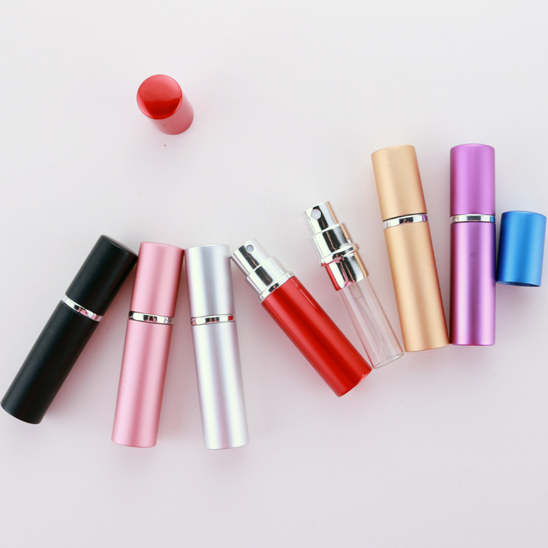 Aluminium Mini Portable Perfume Atomizer Bottle 5ml