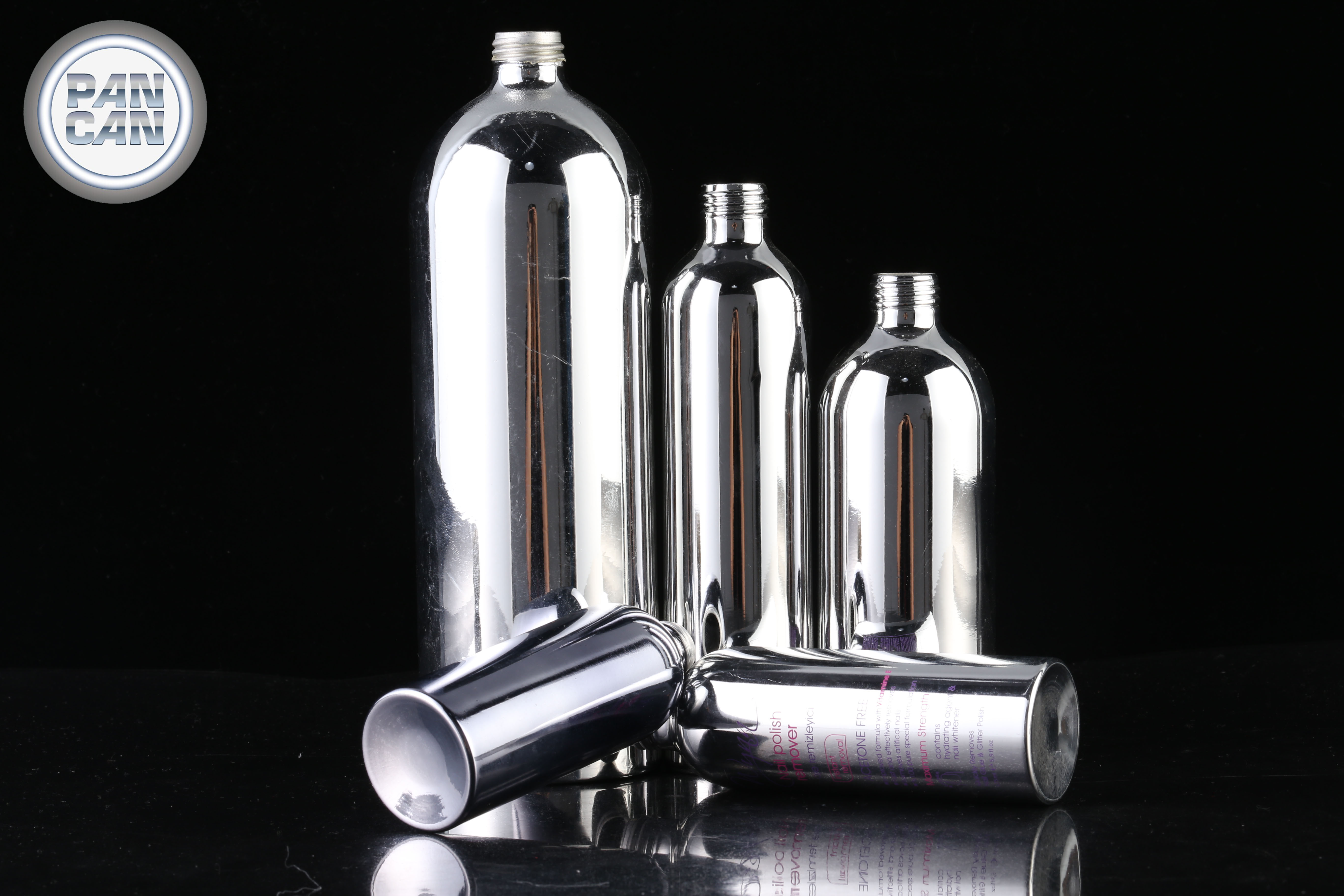 Aluminium empty water bottle packaging bottles