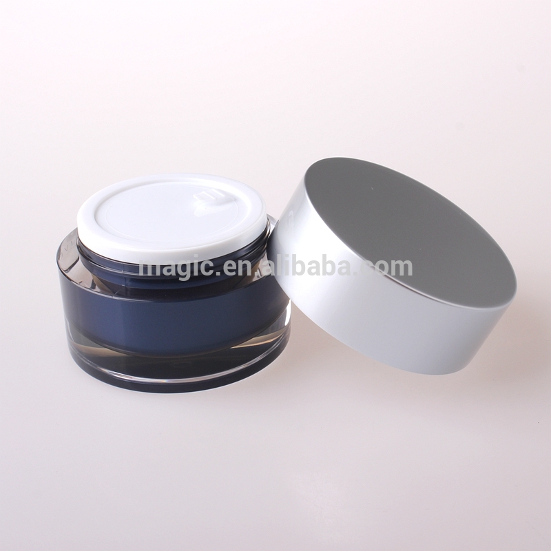 Aluminum Acrylic Jar Cream Jar cosmetic packaging container