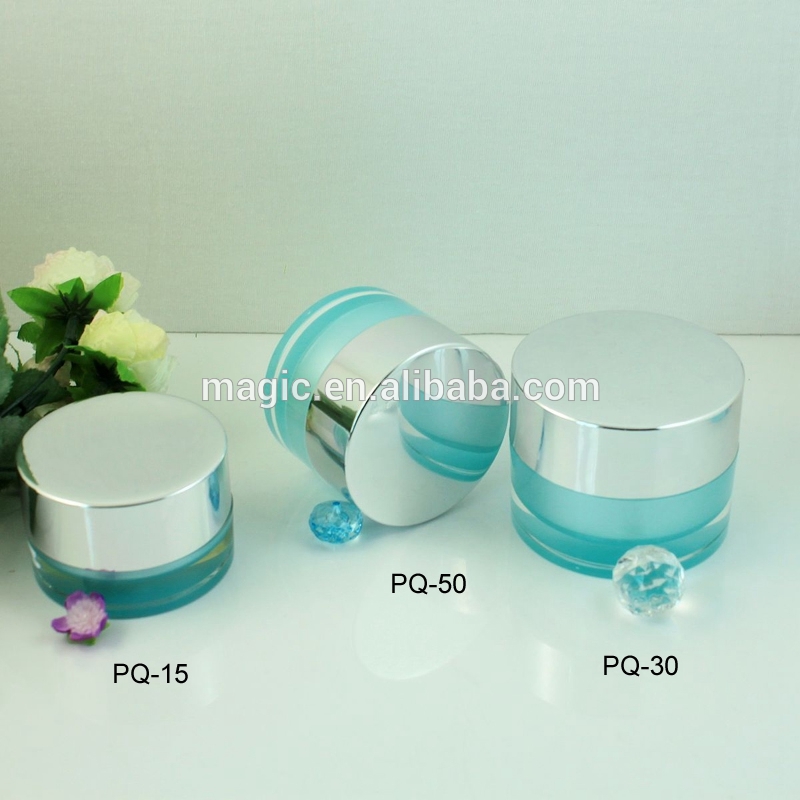 Aluminum Acrylic Jar Cream Jar cosmetic packaging container