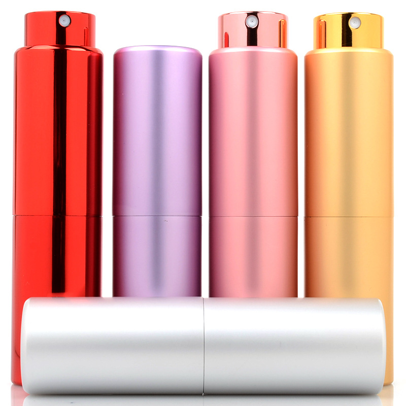 Aluminum Anodized Shell Glass Inner 20ml Travel Perfume Atomizer, Atomizer Perfume Bottle