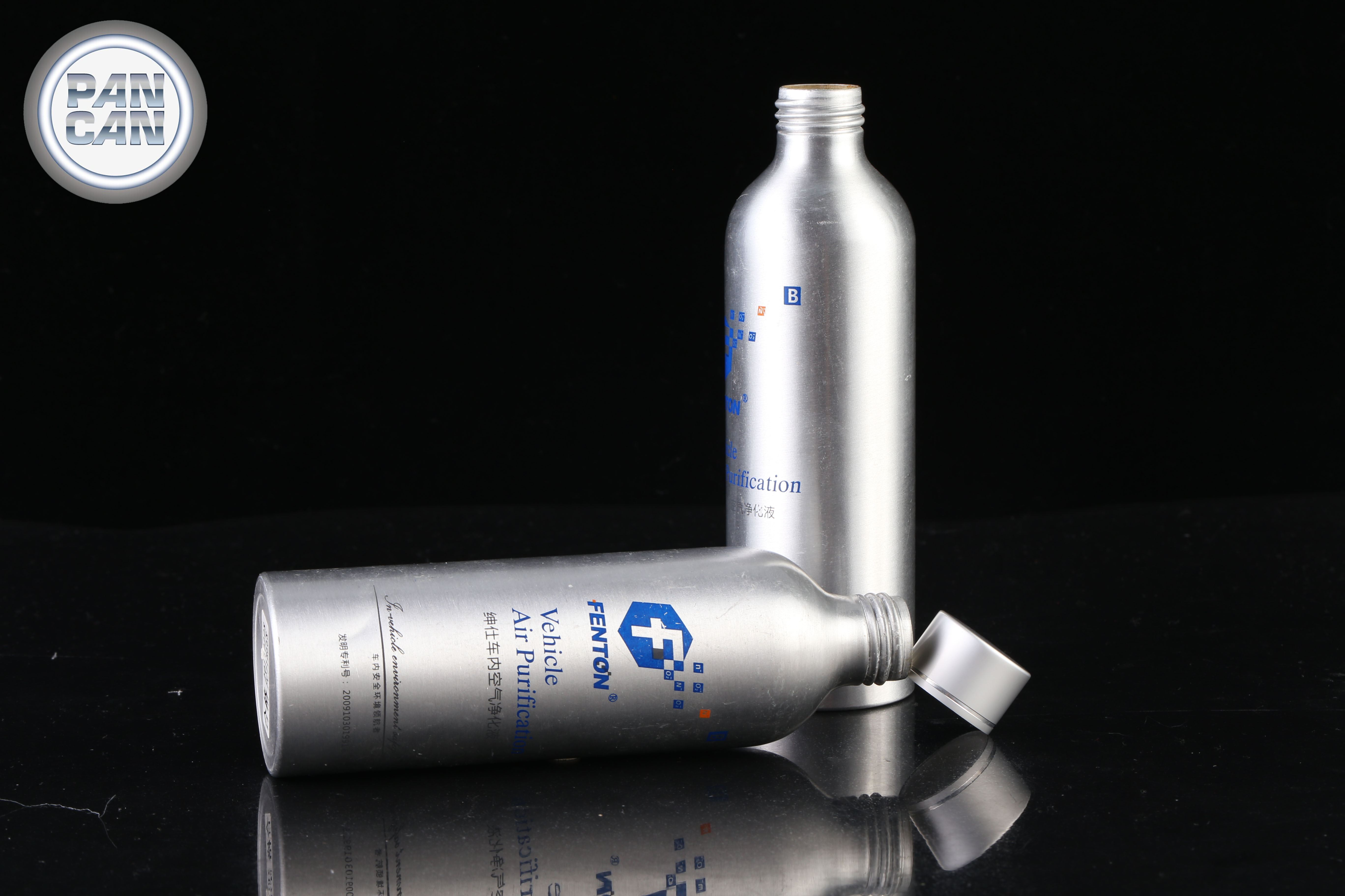 Aluminum Bottle Custom 50ml Eco Friendly Aluminium Beverage Screw Cap Offset Printing