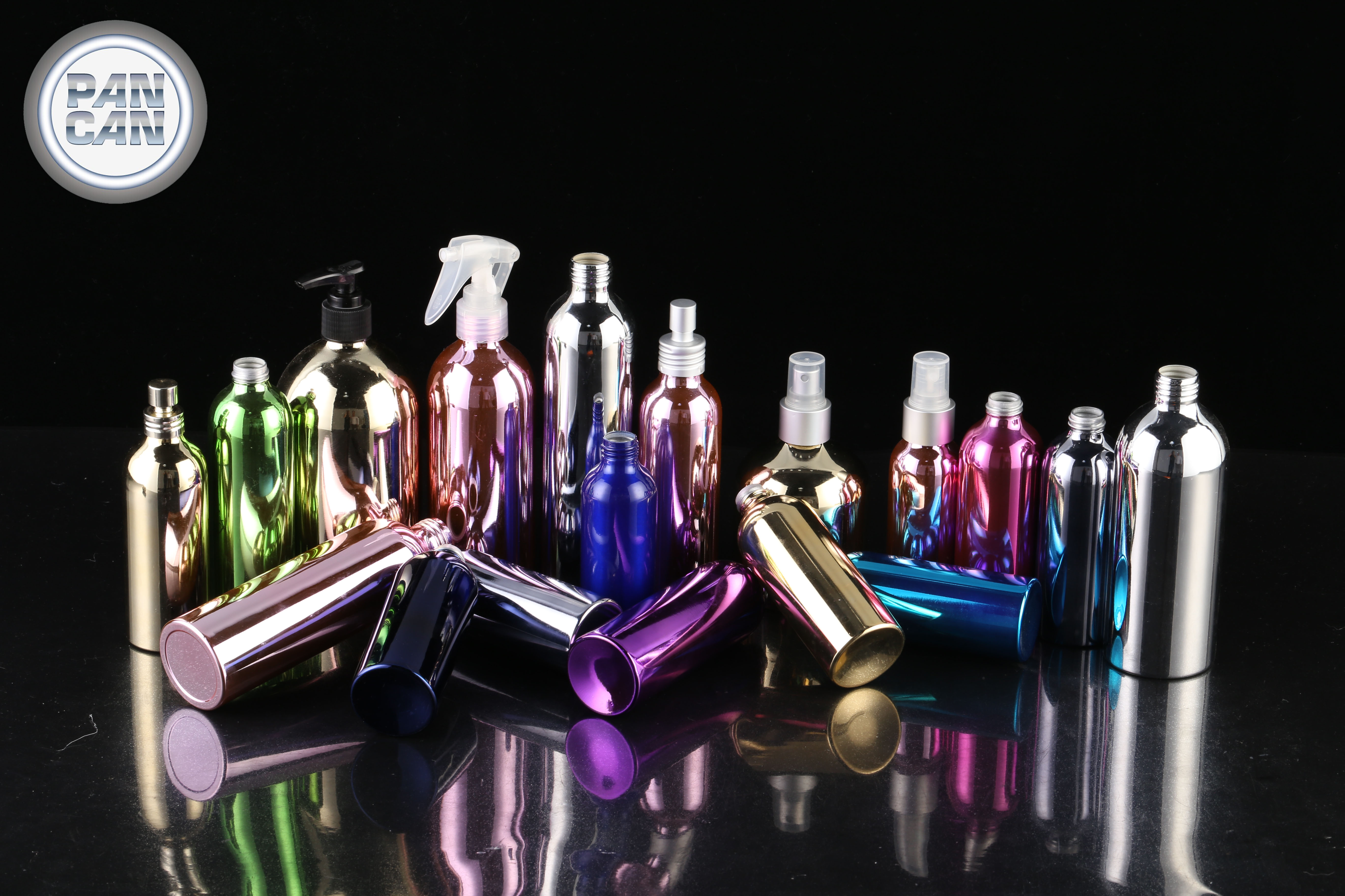 Aluminum Bottle Custom 50ml Eco Friendly Aluminium Beverage Screw Cap Offset Printing